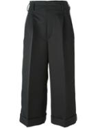 Golden Goose Deluxe Brand Pleated Culottes, Women's, Size: Xs, Black, Polyester/cupro/cotton