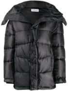 Balenciaga New Swing Puffer Jacket - Black