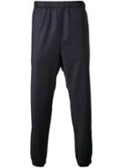 H Beauty & Youth - Ribbed Cuff Trousers - Men - Wool - S, Blue, Wool
