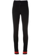 Gucci - Web Trim Trousers - Women - Spandex/elastane/viscose - S, Black, Spandex/elastane/viscose