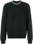 Versace Collection Logo Long-sleeve Sweater - Black