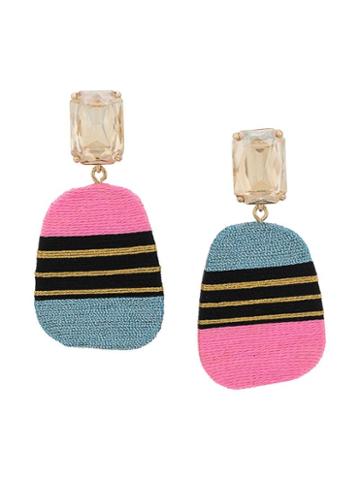 Mary Jane Claverol Carmela Earrings - Blue