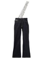 Facetasm After Party Flared Jeans - Blue