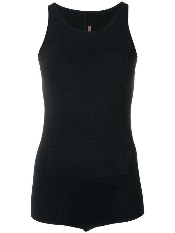 Rick Owens Lilies Sleeveless Bodysuit - Black