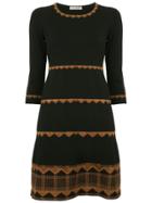 D.exterior Layered Dress - Black