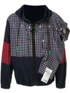 Maison Mihara Yasuhiro Deconstructed Hooded Jacket - Blue