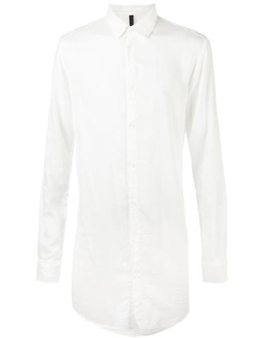 Poème Bohémien Oversized Shirt, Men's, Size: 48, White, Cotton/modal