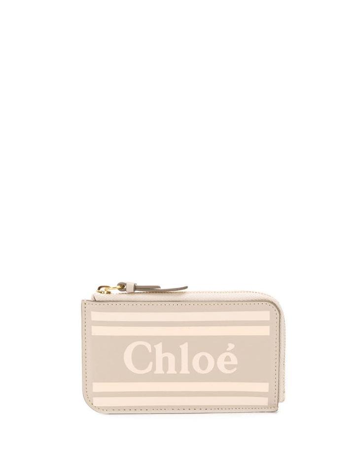 Chloé Logo Purse - Neutrals