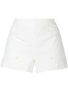 Red Valentino Sangello Shorts, Women's, Size: 40, White, Cotton