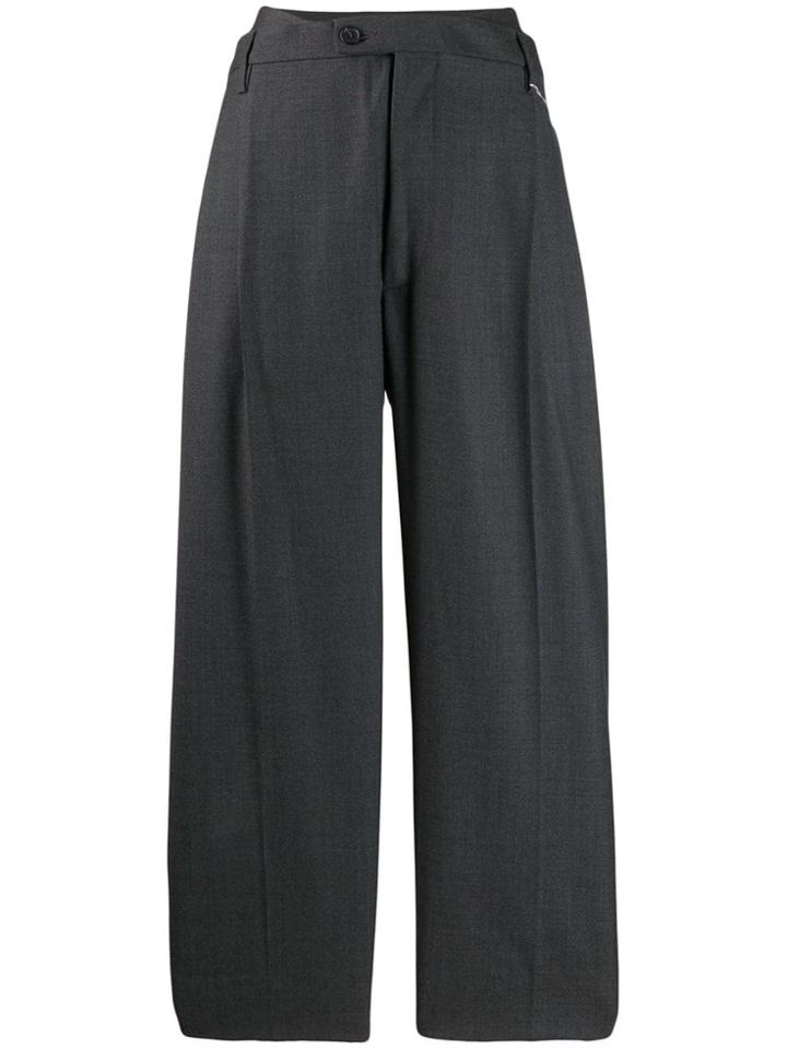 Maison Margiela Double Waistband Spliced Culottes - Grey
