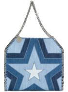 Stella Mccartney Falabella Star Denim Tote Bag - Blue