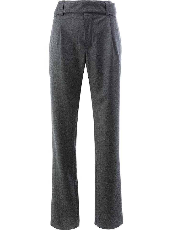 Saint Laurent Flared Trousers - Grey