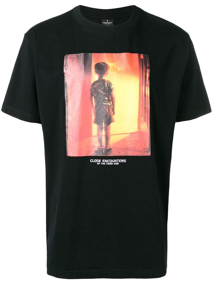 Marcelo Burlon County Of Milan Black Photo Print T-shirt
