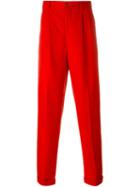 Comme Des Garçons Vintage Tailored Trousers, Men's, Size: Small, Red