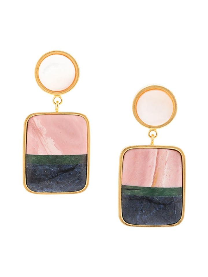 Lizzie Fortunato Jewels Fresco Earrings - White