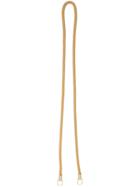Valextra Rope Chain Shoulder Strap - Metallic