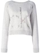Calvin Klein Jeans Logo Print Sweatshirt, Women's, Size: Small, Nude/neutrals, Cotton