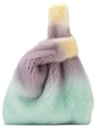Simonetta Ravizza Furrissima Degradé Tote Bag - Purple