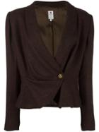 Emanuel Ungaro Vintage Cropped Jacket - Brown