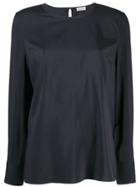 Brunello Cucinelli Round Neck Blouse - Blue