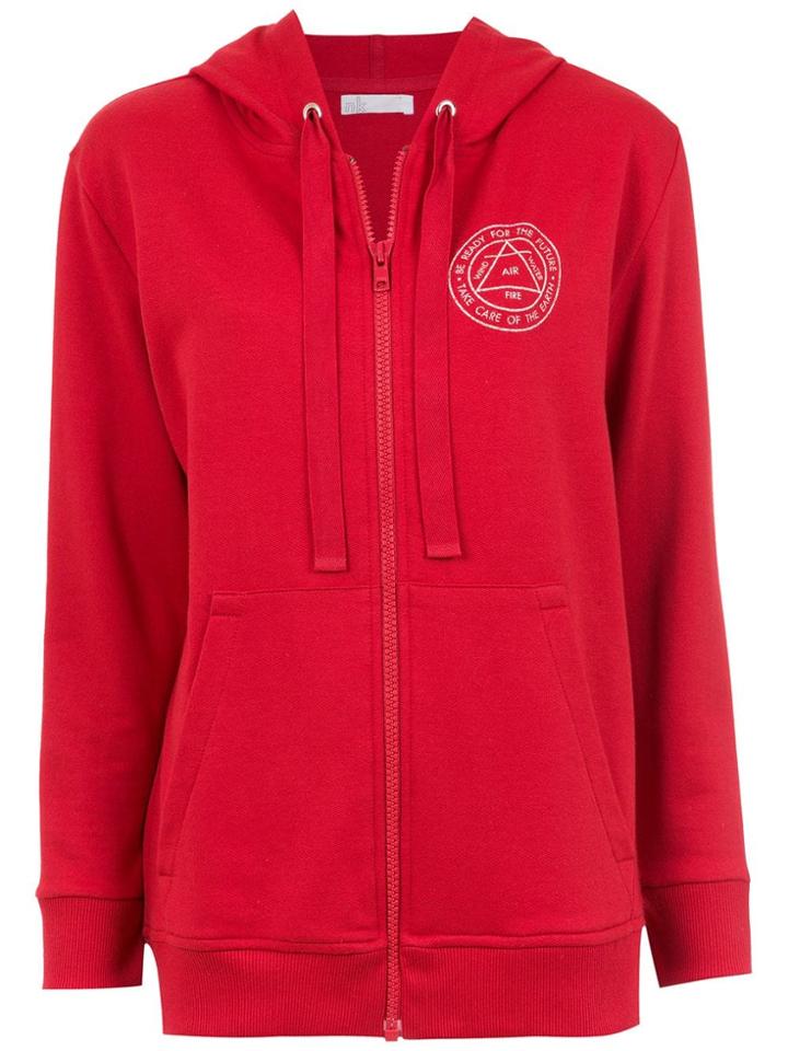 Nk Zip Hoodie - Red