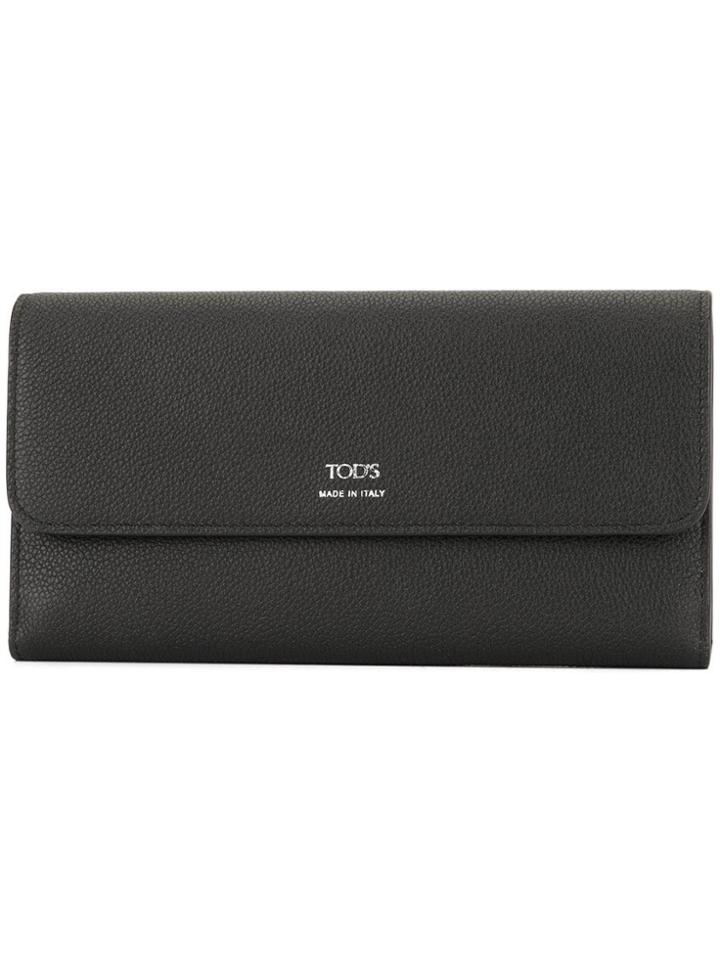 Tod's Flap Wallet - Black