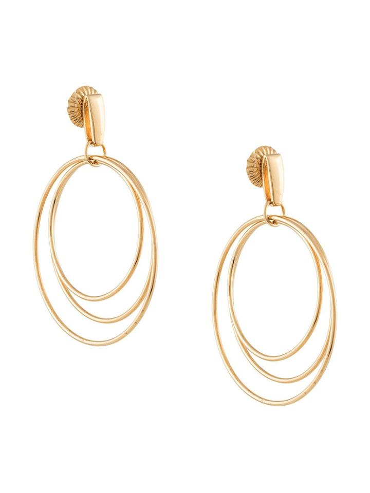 Natasha Schweitzer Small Christy Hoops - Gold