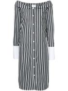 Monographie Classic Off Shoulder Dress - Black