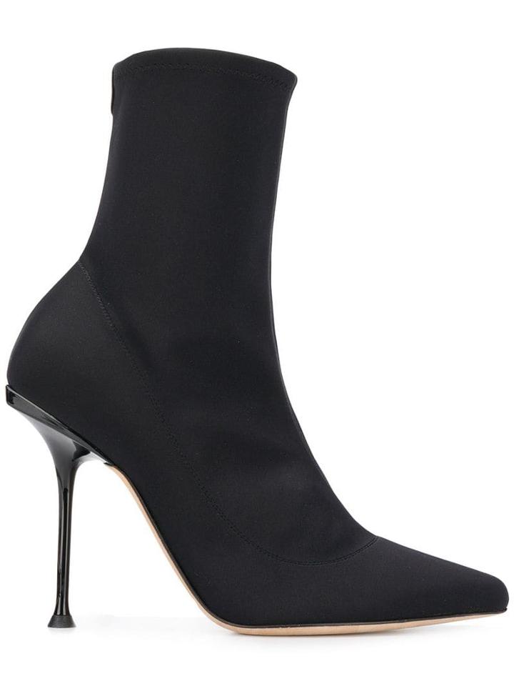 Sergio Rossi Sr Milano Booties - Black