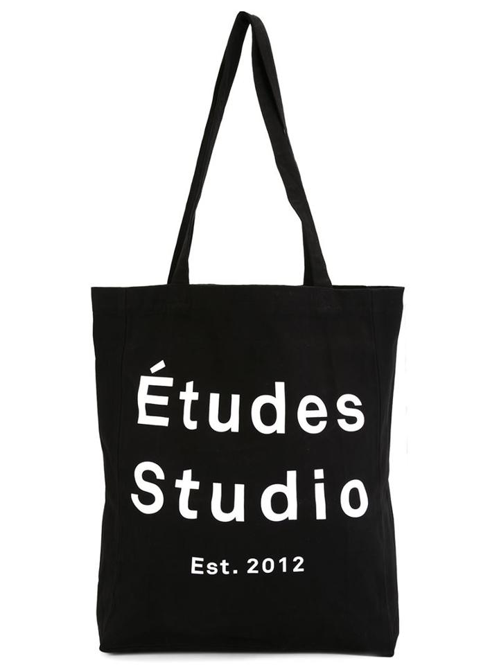 Études Studio Logo Rectangular Shoulder Bag