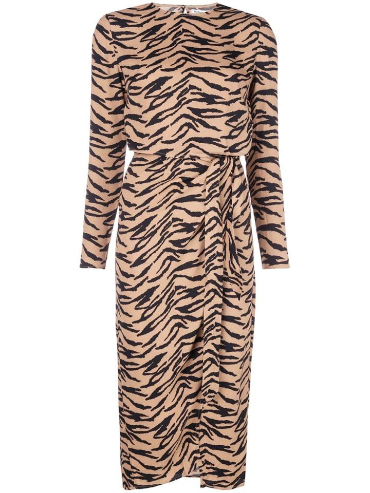 Reformation Maurita Midi Dress - Brown