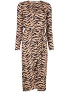 Reformation Maurita Midi Dress - Brown