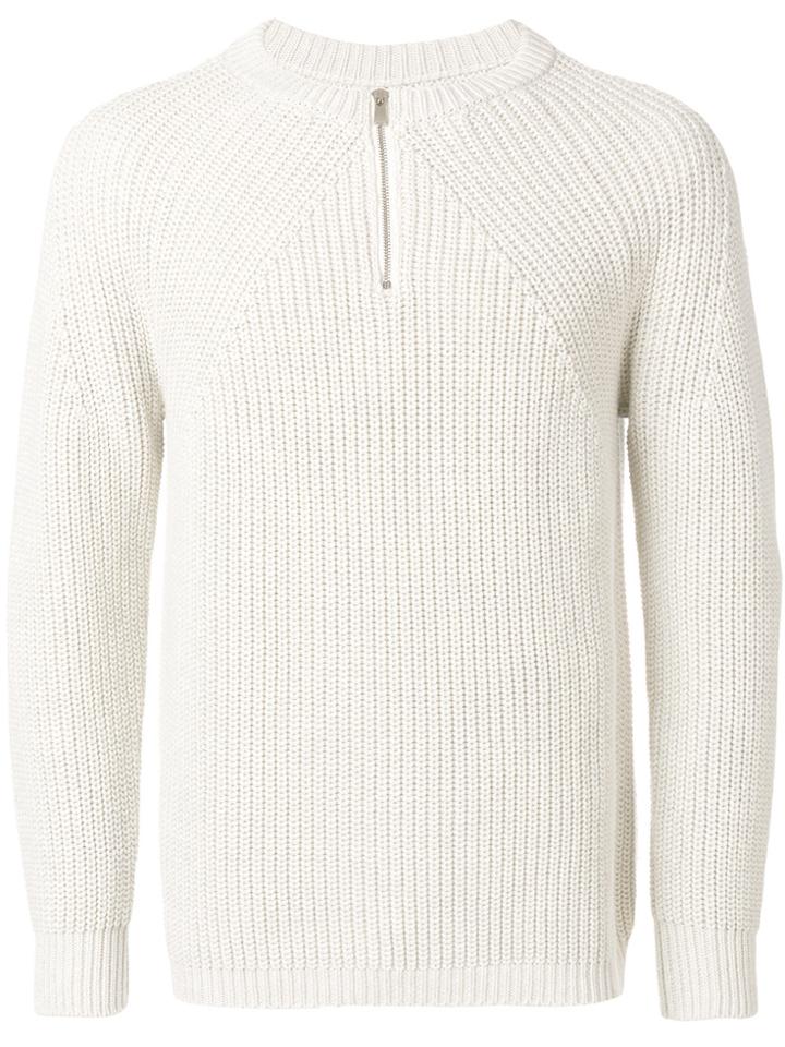 Batoner Ribbed Jumper - Nude & Neutrals