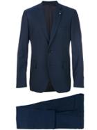 Lardini Suit Jacket - Blue