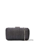 Tadashi Shoji Mini Clutch Bag - Grey