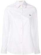 Etro Branded Long-sleeved Shirt - White