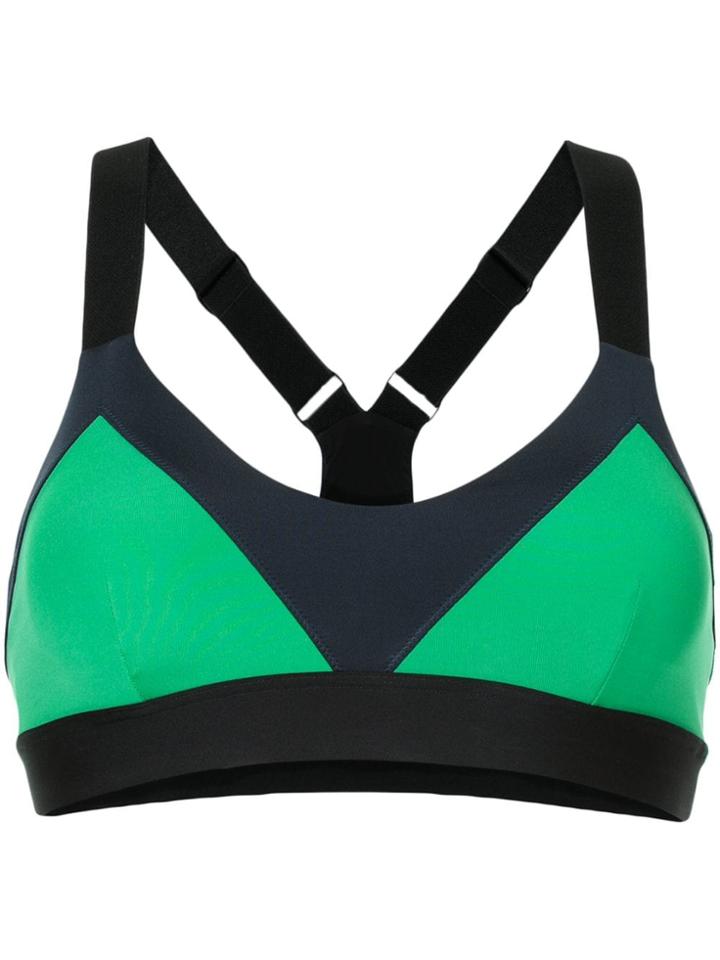 The Upside Border Crop Top - Black