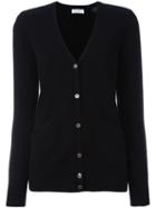 Equipment Classic Cardigan, Women's, Size: Large, Black, Cashmere