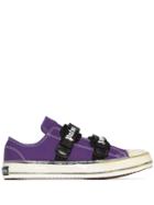 Palm Angels Vulcanized Touch-strap Sneakers - Purple
