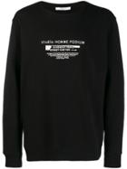 Givenchy Studio Homme Podium Printed Sweatshirt - Black
