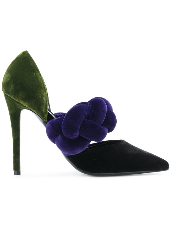 Marco De Vincenzo Contrast Pumps - Multicolour