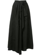 Nehera Layered Full Skirt - Black