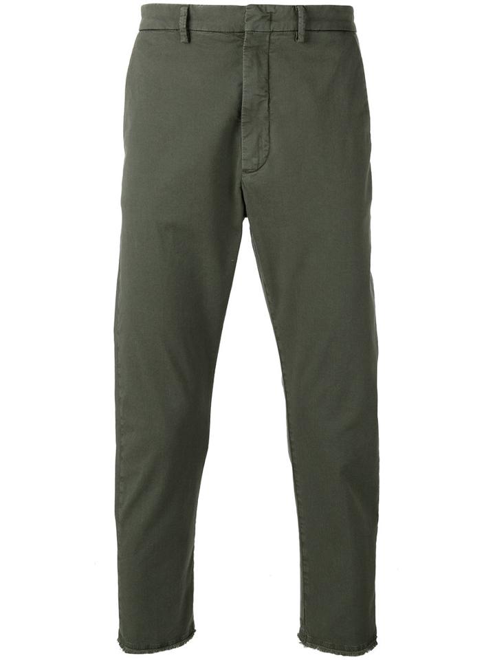 Pence Baldo Trousers, Men's, Size: 52, Green, Cotton/spandex/elastane
