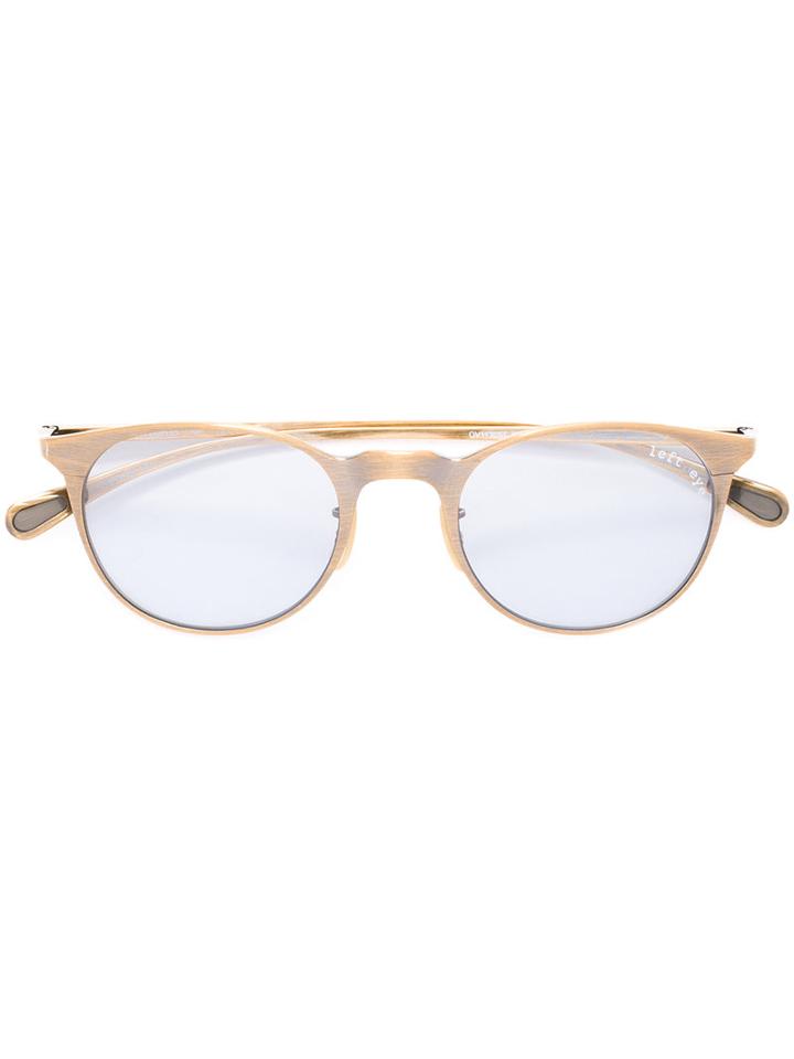 Oliver Peoples - Soloist 3 Glasses - Unisex - Titanium - 46, Grey, Titanium