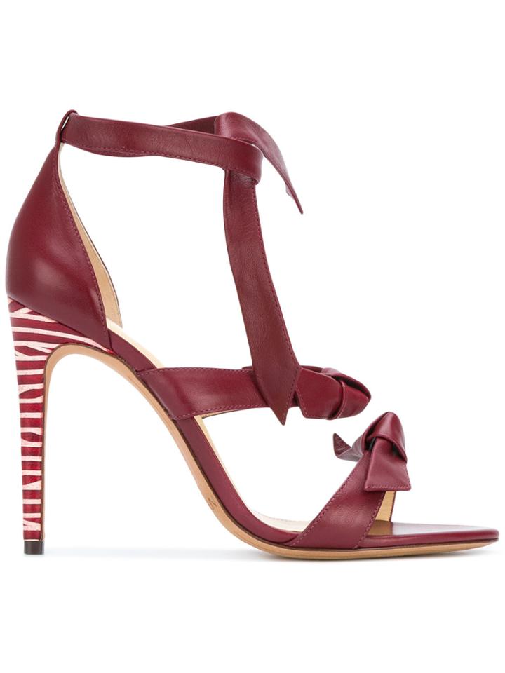 Alexandre Birman Lolita Knotted Sandals - Red
