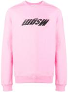 Msgm Logo Graphic Sweatshirt - Pink