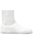 Maison Margiela Tabi Flat Boots - White