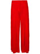 Raquel Allegra Wide Leg Cropped Pants - Yellow & Orange