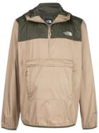 The North Face Colour Block Anorak - Brown