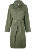 Isabel Marant Étoile 'daker' Trench Coat, Women's, Size: 40, Green, Polyester/cotton